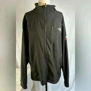 The North Face Men's Black Full-Zip Hooded Jacket